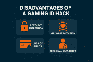 What are the disadvantages of a gaming ID hack?