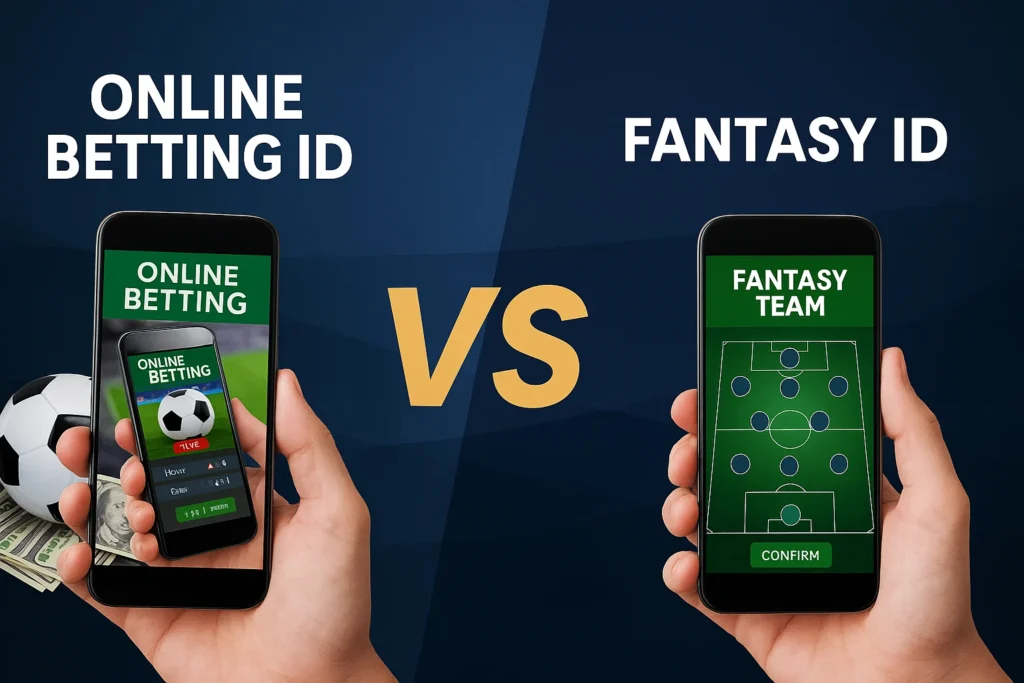 Online Betting ID vs Fantasy ID