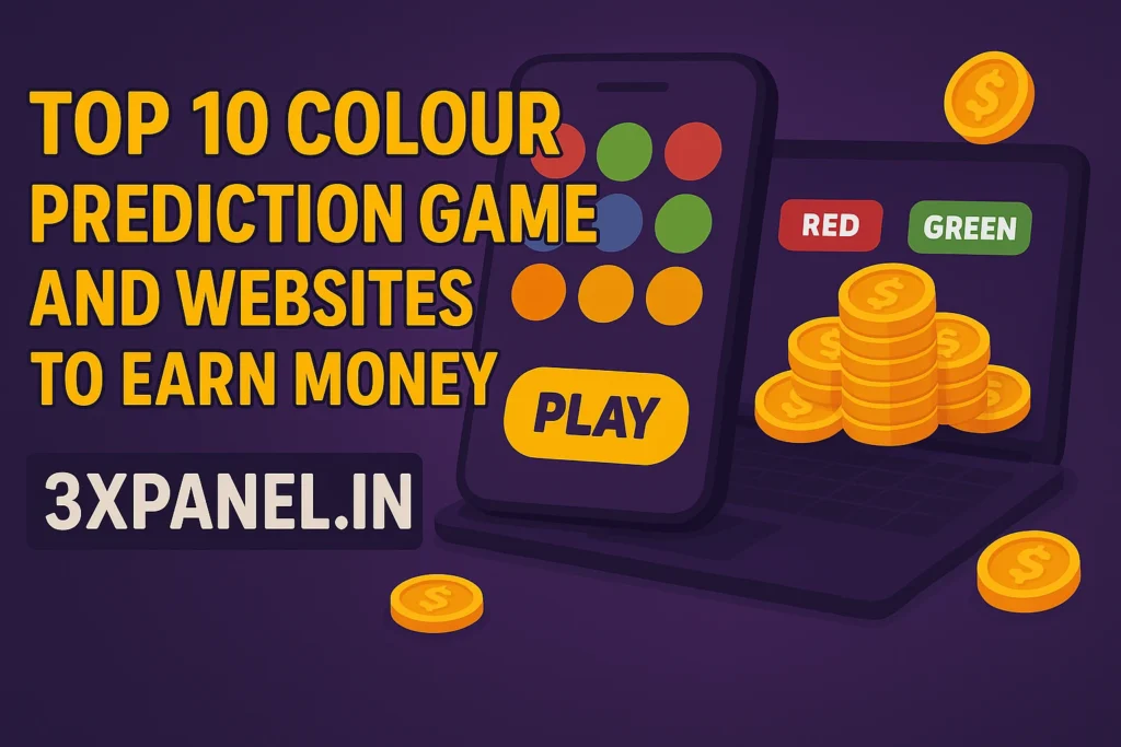 colour prediction game and website to earn money