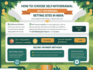 How to Choose Self-Withdrawal Betting Sites in India? 