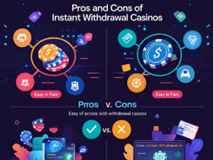 Pros and Cons of Instant Withdrawal Casinos 
