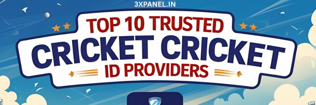 Top 10 Trusted Online Cricket ID Providers – Why 3xpanel Online Website Leads