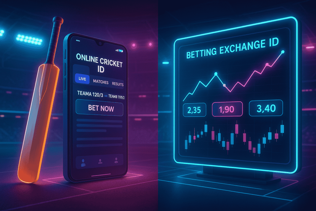 Online Cricket ID vs Betting Exchange ID