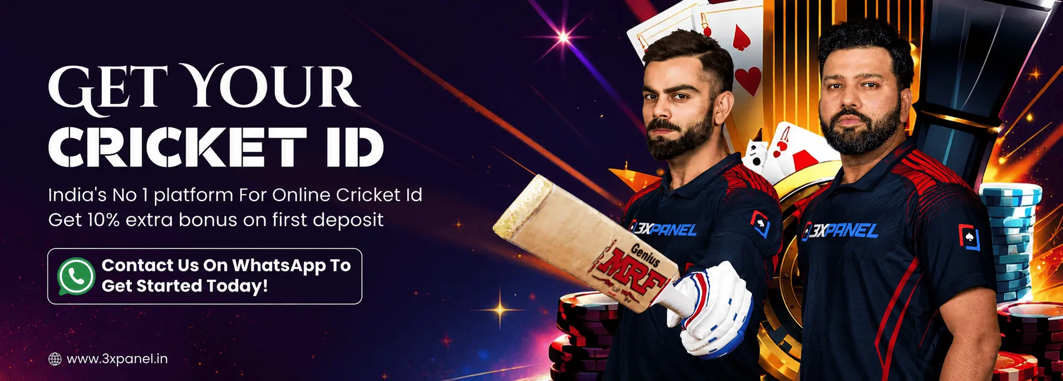 Get Your Cricket ID Hero Banner