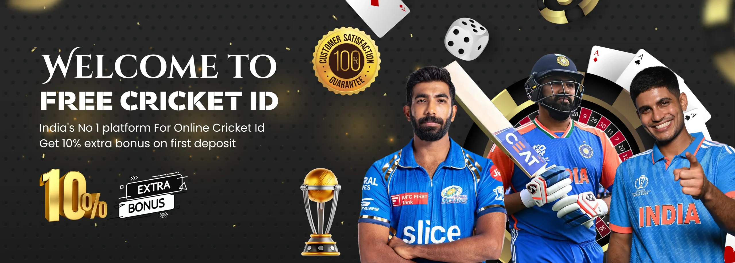 Online Cricket ID Banner